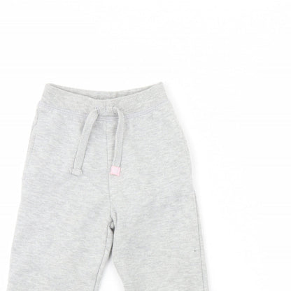 Young Dimension Girls Grey   Jogger Trousers Size 2 Years