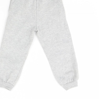 Young Dimension Girls Grey   Jogger Trousers Size 2 Years