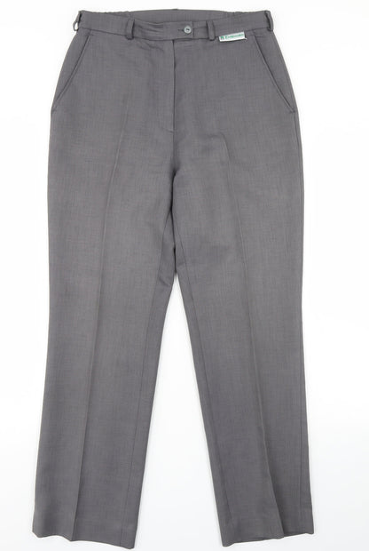 Esmorn Womens Grey   Dress Pants Trousers Size 12 L31 in