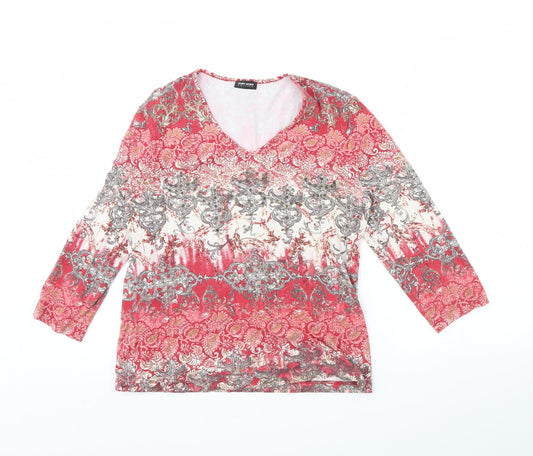 Womens UK Size 10 Gerry Weber Red Basic Blouse