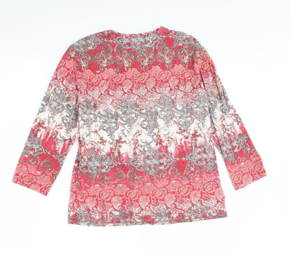 Womens UK Size 10 Gerry Weber Red Basic Blouse