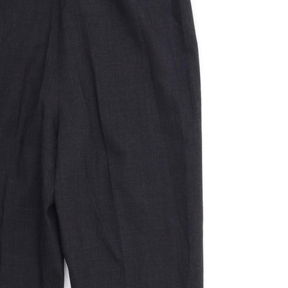 Uniform Experiment Womens Black   Trousers  Size 10 L27 in