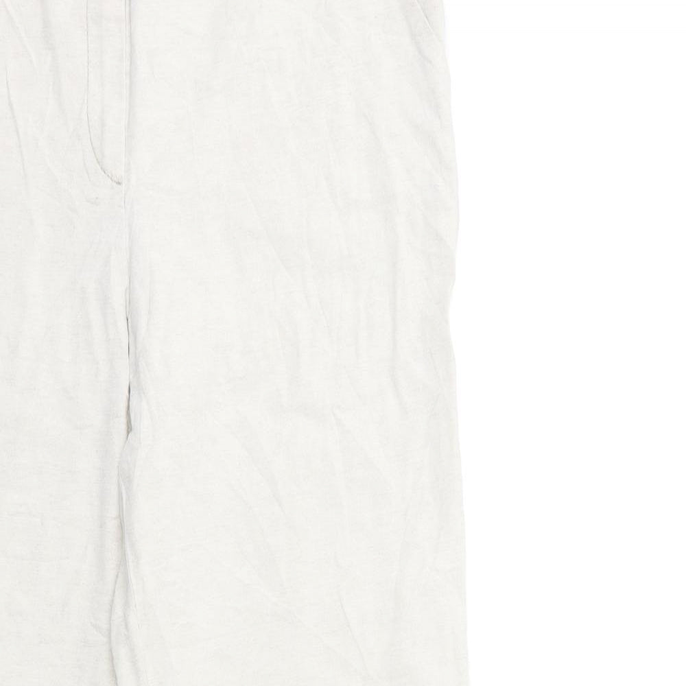 Womens UK Size 18 C&A Regular Fit  Beige Trousers