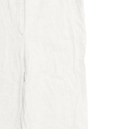 Womens UK Size 18 C&A Regular Fit  Beige Trousers