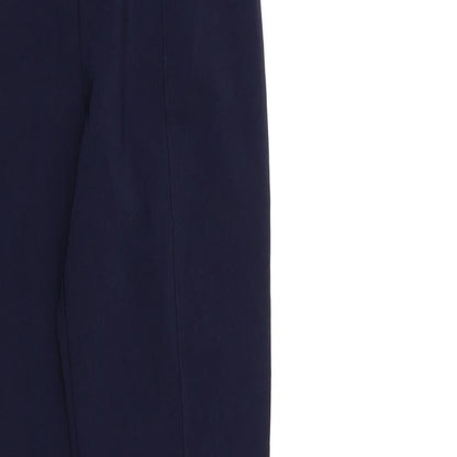 Womens UK Size 12 Preworn Regular Fit  Blue Trousers