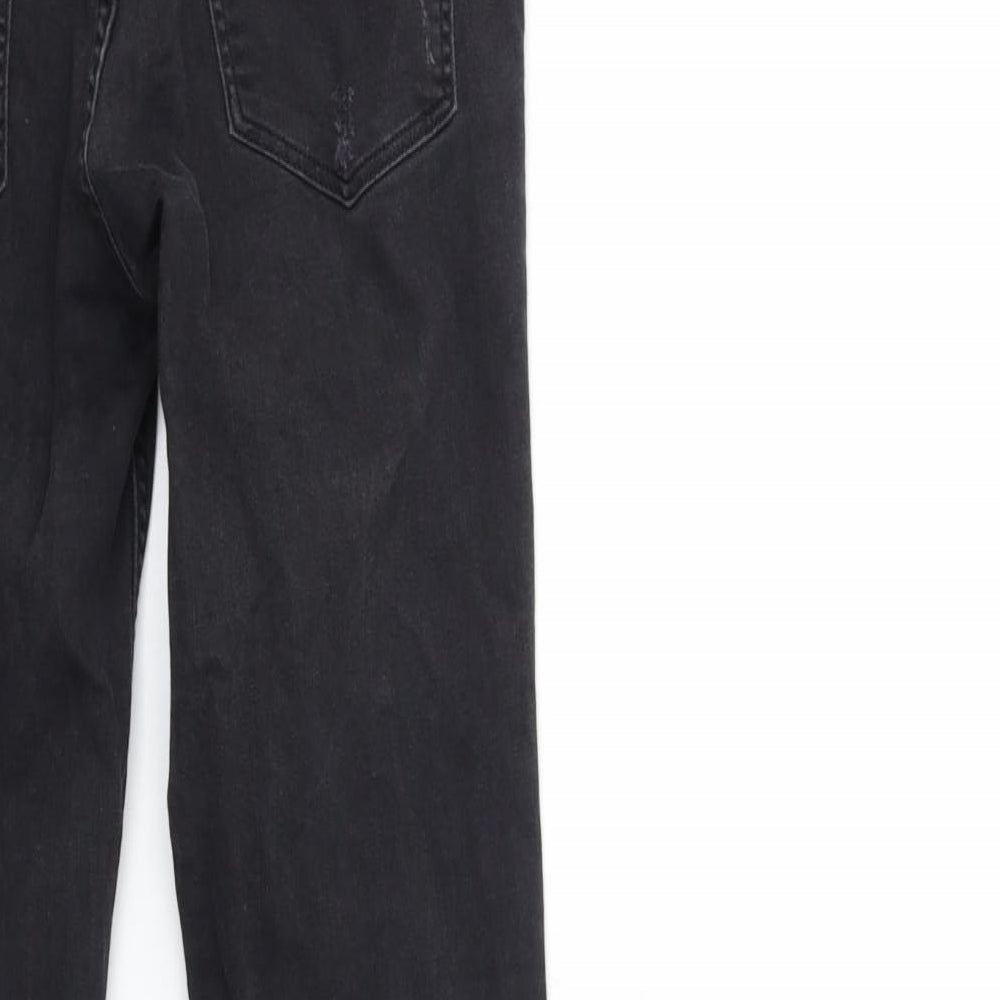 Womens UK Size 27 in H&M Regular Fit Skinny Blue Jeans