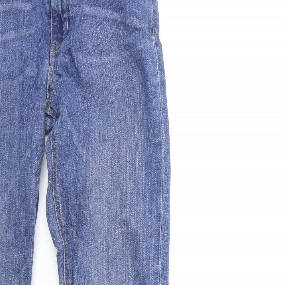 Womens UK Size 26 in Preworn Regular Fit Skinny Blue Jeans