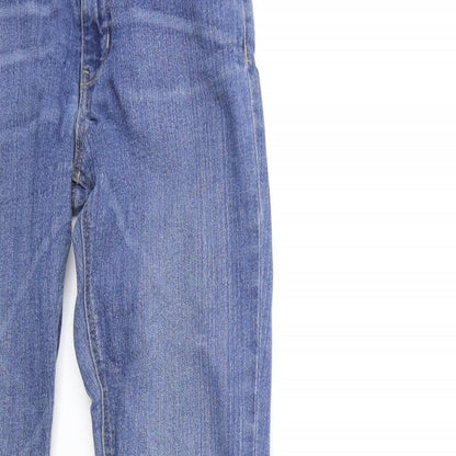 Womens UK Size 26 in Preworn Regular Fit Skinny Blue Jeans