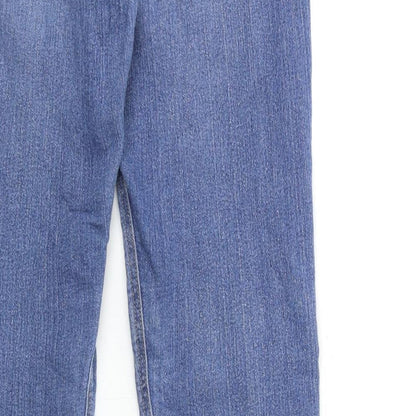Womens UK Size 26 in Preworn Regular Fit Skinny Blue Jeans