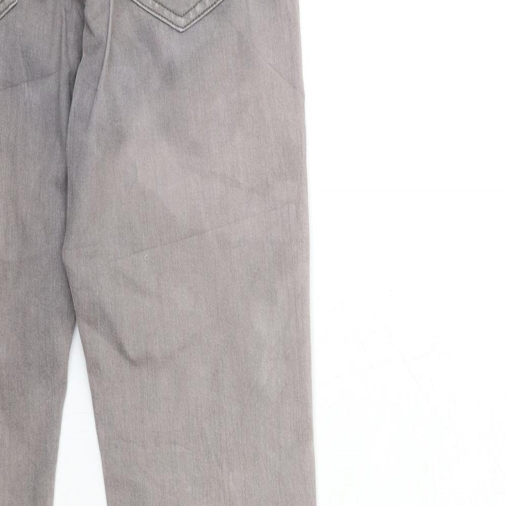 H&D Womens Grey  Denim Skinny Jeans Size 28 in L28 in