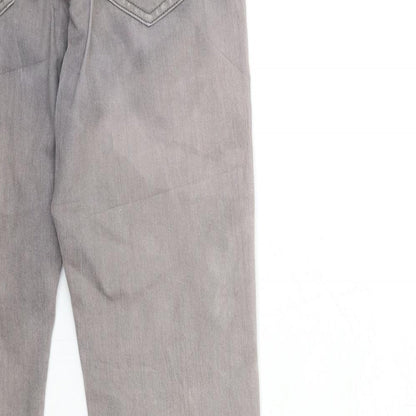 H&D Womens Grey  Denim Skinny Jeans Size 28 in L28 in