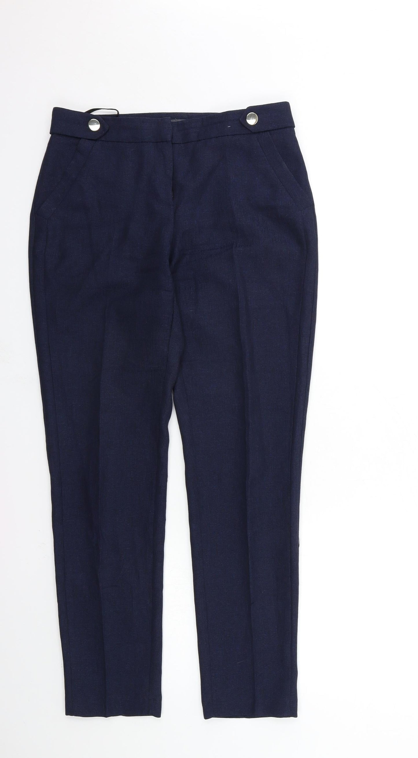 Womens UK Size 8 Atmosphere Regular Fit  Blue Trousers