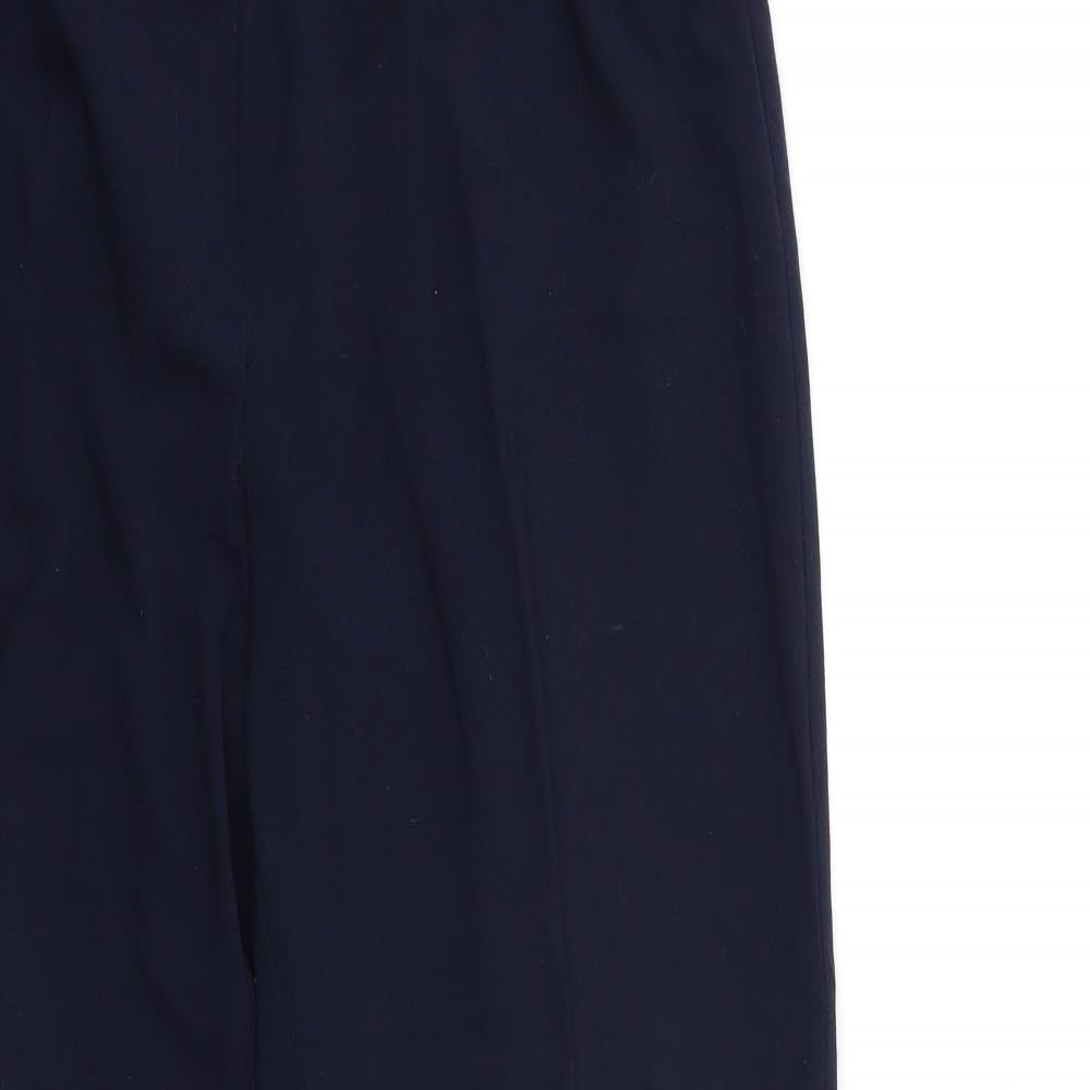 Womens UK Size 38 in Preworn Regular Fit  Blue Trousers