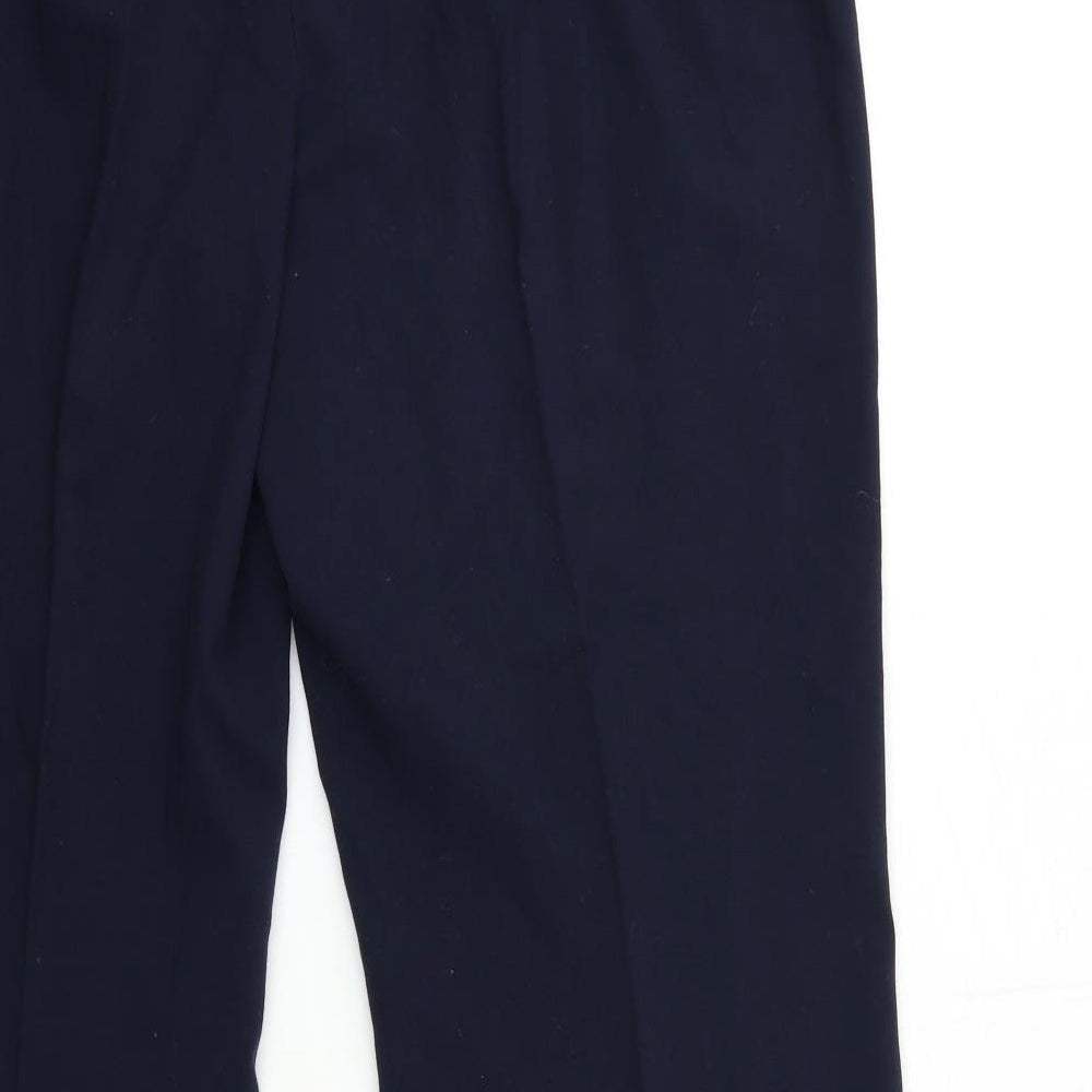 Womens UK Size 38 in Preworn Regular Fit  Blue Trousers