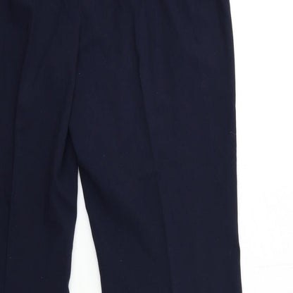 Womens UK Size 38 in Preworn Regular Fit  Blue Trousers