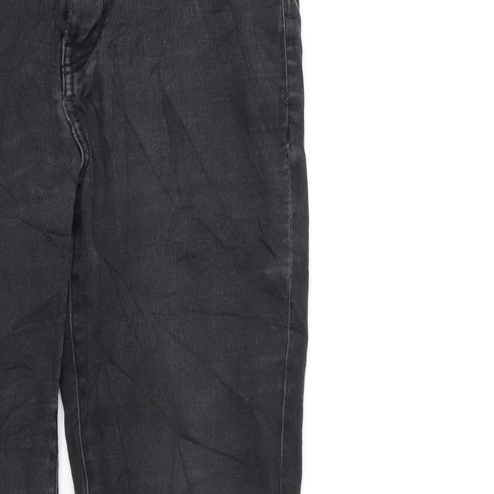 Womens UK Size 28 in Preworn Regular Fit Skinny Black Jeans