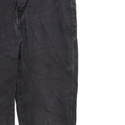 Womens UK Size 28 in Preworn Regular Fit Skinny Black Jeans