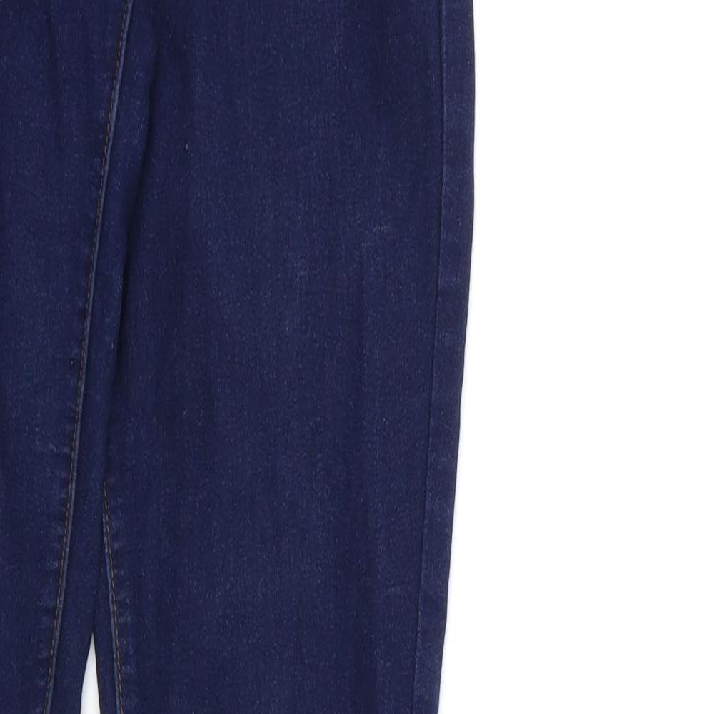 Denim & Co. Womens Blue  Denim Skinny Jeans Size 8 L32 in