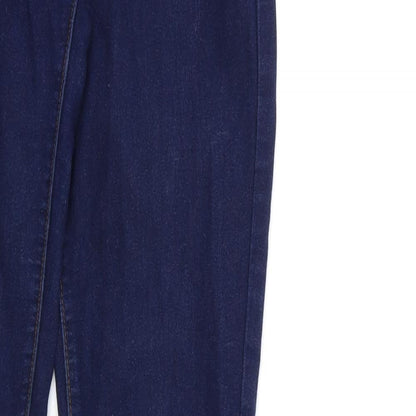 Denim & Co. Womens Blue  Denim Skinny Jeans Size 8 L32 in