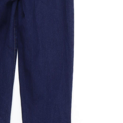 Denim & Co. Womens Blue  Denim Skinny Jeans Size 8 L32 in