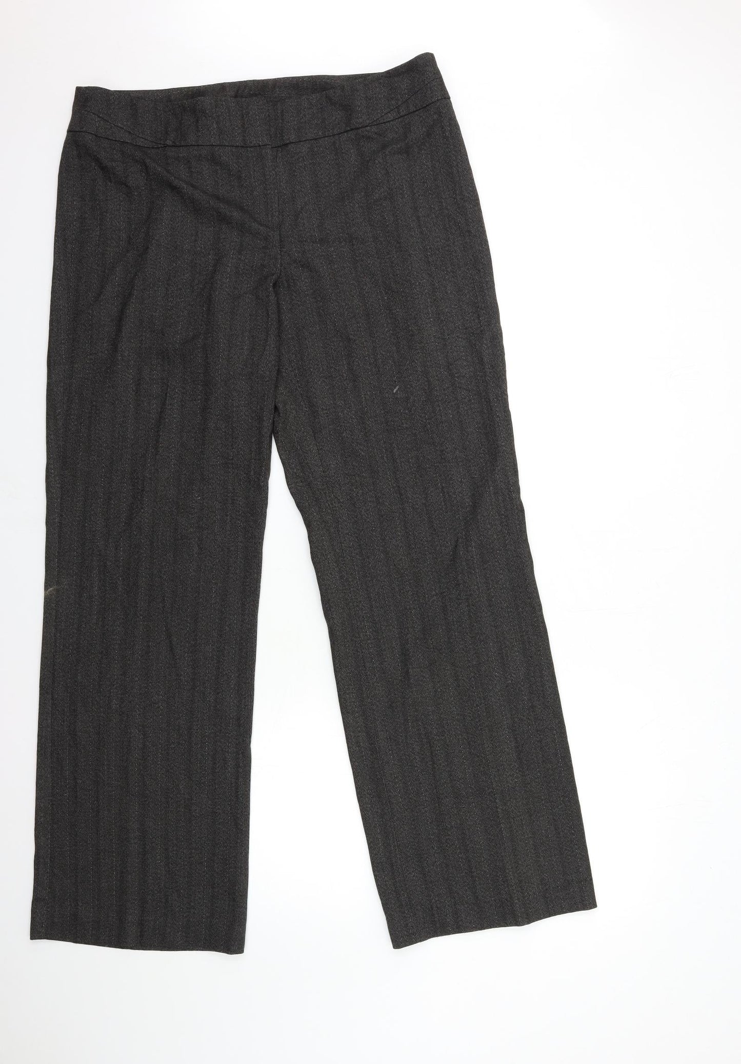 Womens UK Size 34 in Dunnes Stores Regular Fit  Brown Trousers
