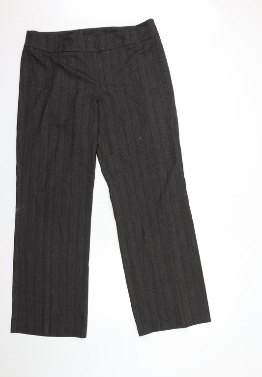 Womens UK Size 34 in Dunnes Stores Regular Fit  Brown Trousers