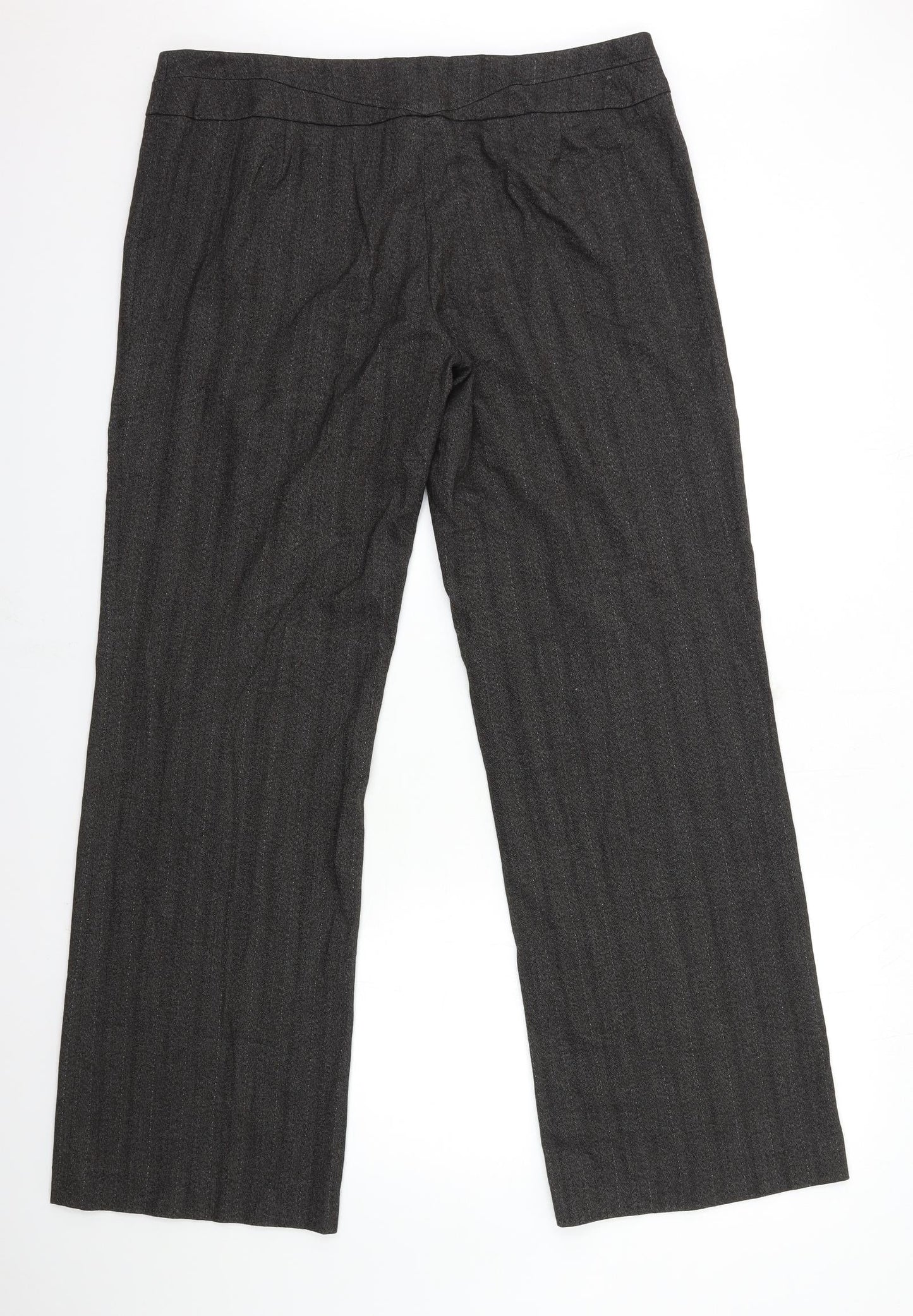 Womens UK Size 34 in Dunnes Stores Regular Fit  Brown Trousers