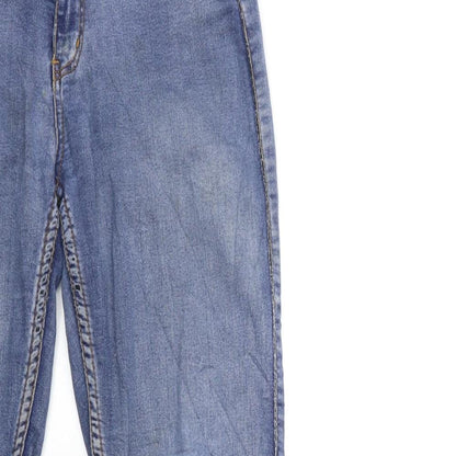 Womens UK Size 26 in Pieces Regular Fit Skinny Blue Jeans