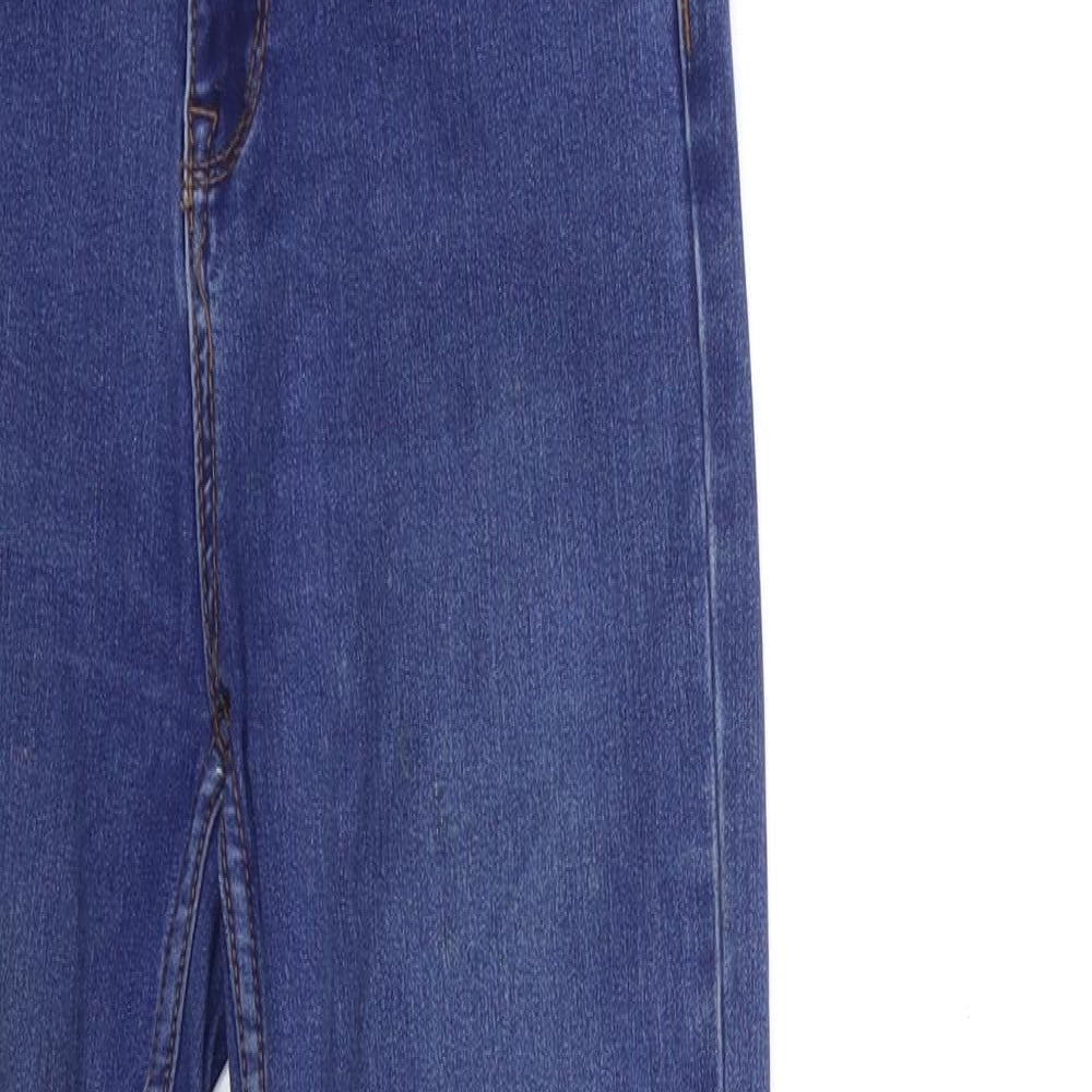 New Look Womens Blue  Denim Skinny Jeans Size 26 in L28 in