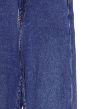 New Look Womens Blue  Denim Skinny Jeans Size 26 in L28 in
