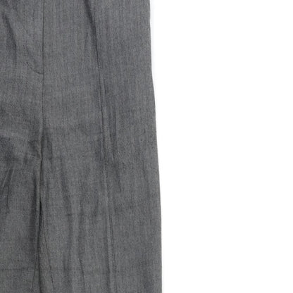 Womens UK Size 8 Papaya Regular Fit  Grey Trousers
