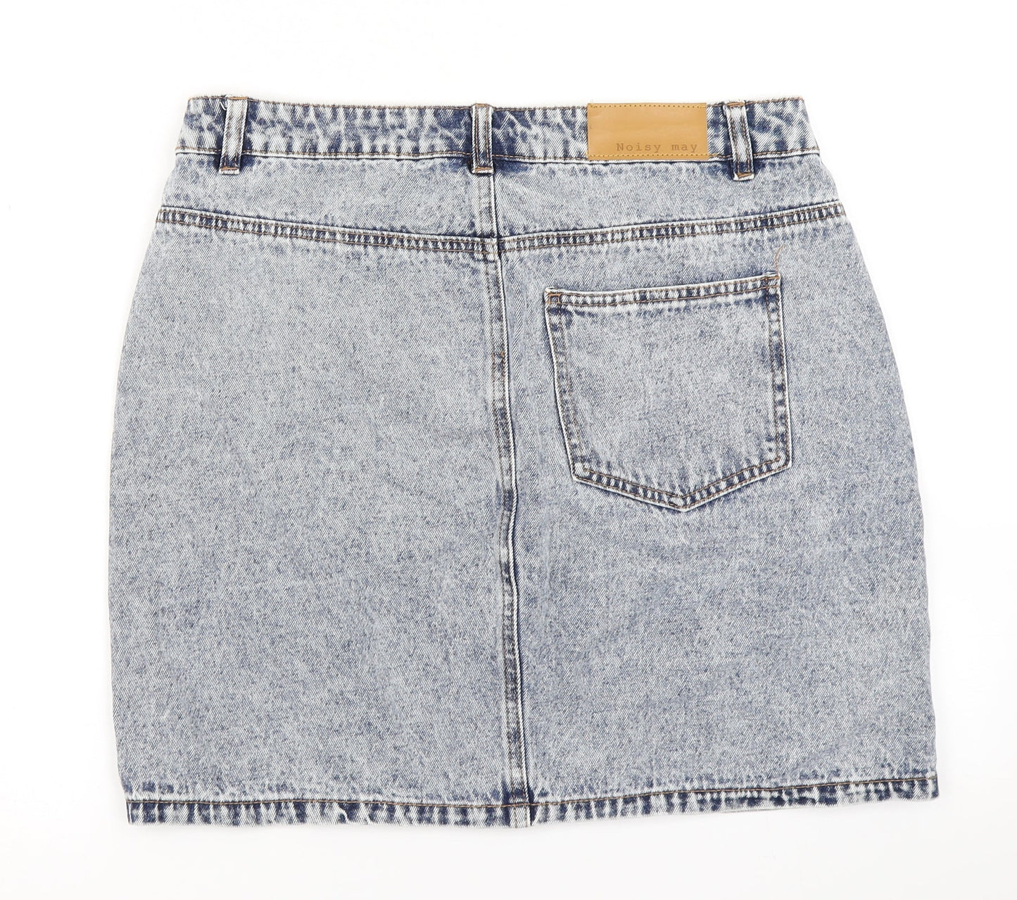 Noisy may Womens Blue  Denim A-Line Skirt Size L