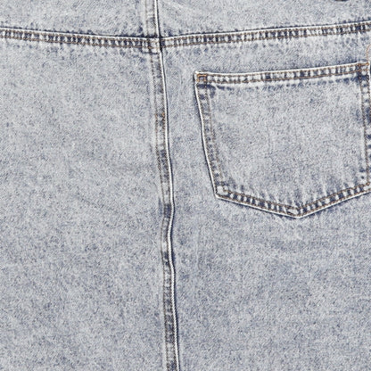 Noisy may Womens Blue  Denim A-Line Skirt Size L