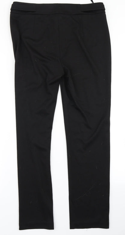 V Womens Black   Dress Pants Trousers Size 12 L27 in