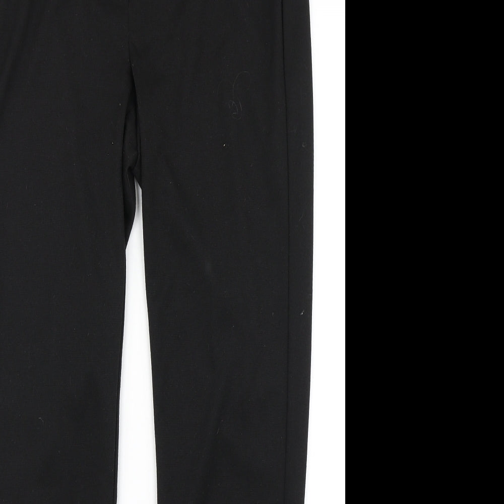 V Womens Black   Dress Pants Trousers Size 12 L27 in
