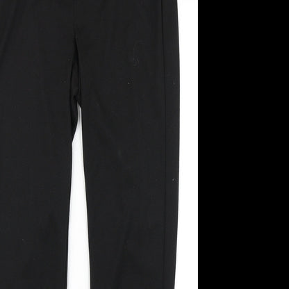 V Womens Black   Dress Pants Trousers Size 12 L27 in