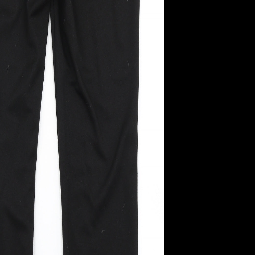 V Womens Black   Dress Pants Trousers Size 12 L27 in