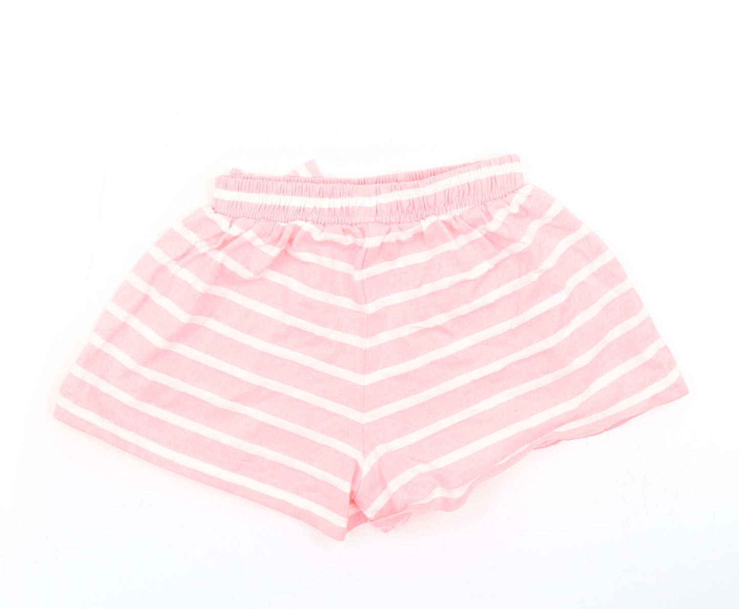 TU Girls Orange Striped  Cropped Trousers Size 12-18 Months