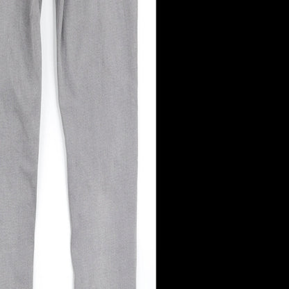 Denim Co Womens Grey  Denim Skinny Jeans Size 10 L27 in