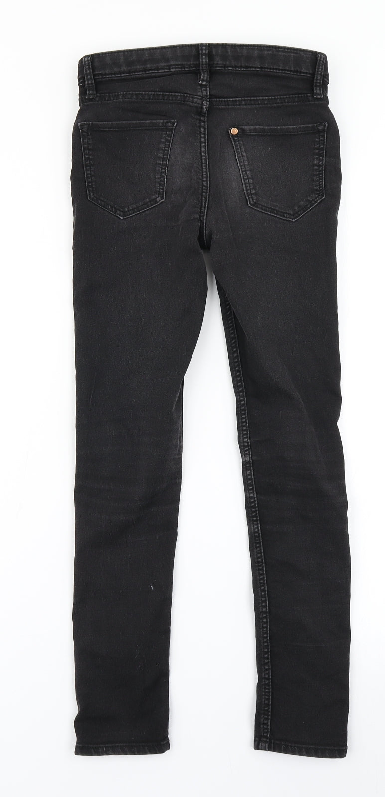 &Denim Girls Black  Denim Skinny Jeans Size 9 Years
