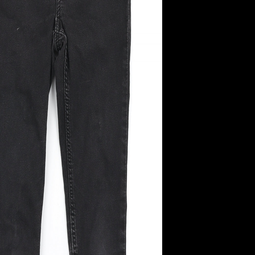 &Denim Girls Black  Denim Skinny Jeans Size 9 Years