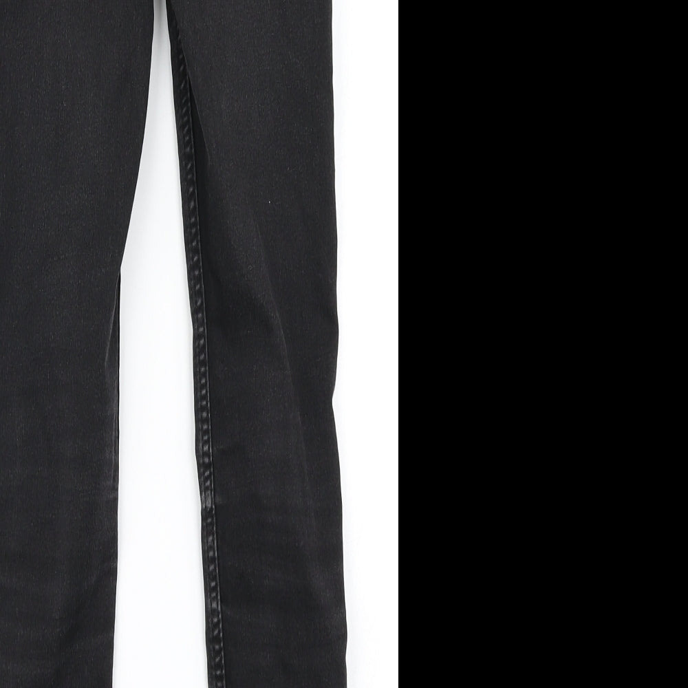 &Denim Girls Black  Denim Skinny Jeans Size 9 Years