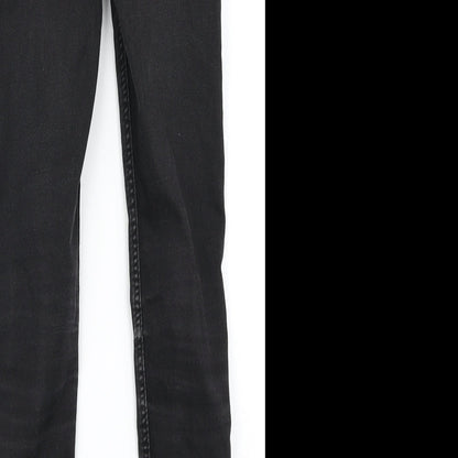 &Denim Girls Black  Denim Skinny Jeans Size 9 Years