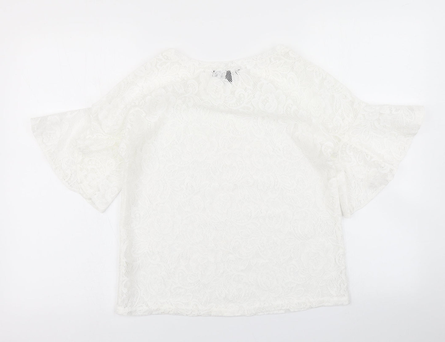 Atmosphere Womens White   Basic T-Shirt Size 8