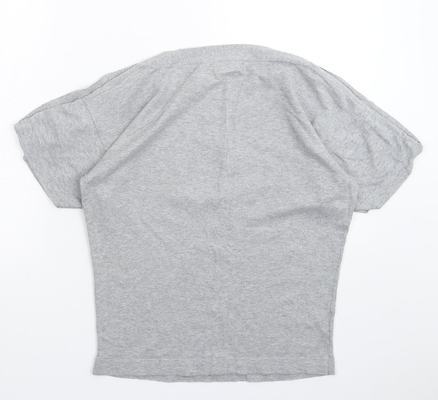 Womens UK Size 8 NEXT Grey Basic T-Shirt