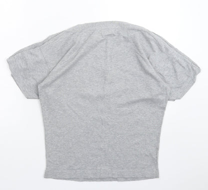 Womens UK Size 8 NEXT Grey Basic T-Shirt