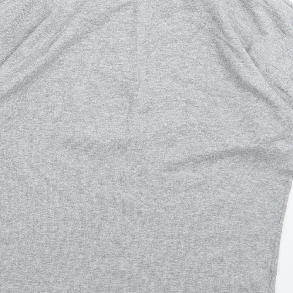Womens UK Size 8 NEXT Grey Basic T-Shirt