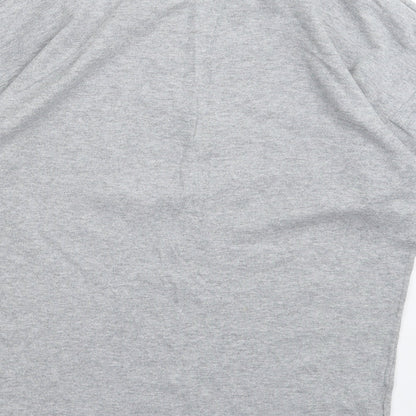 Womens UK Size 8 NEXT Grey Basic T-Shirt