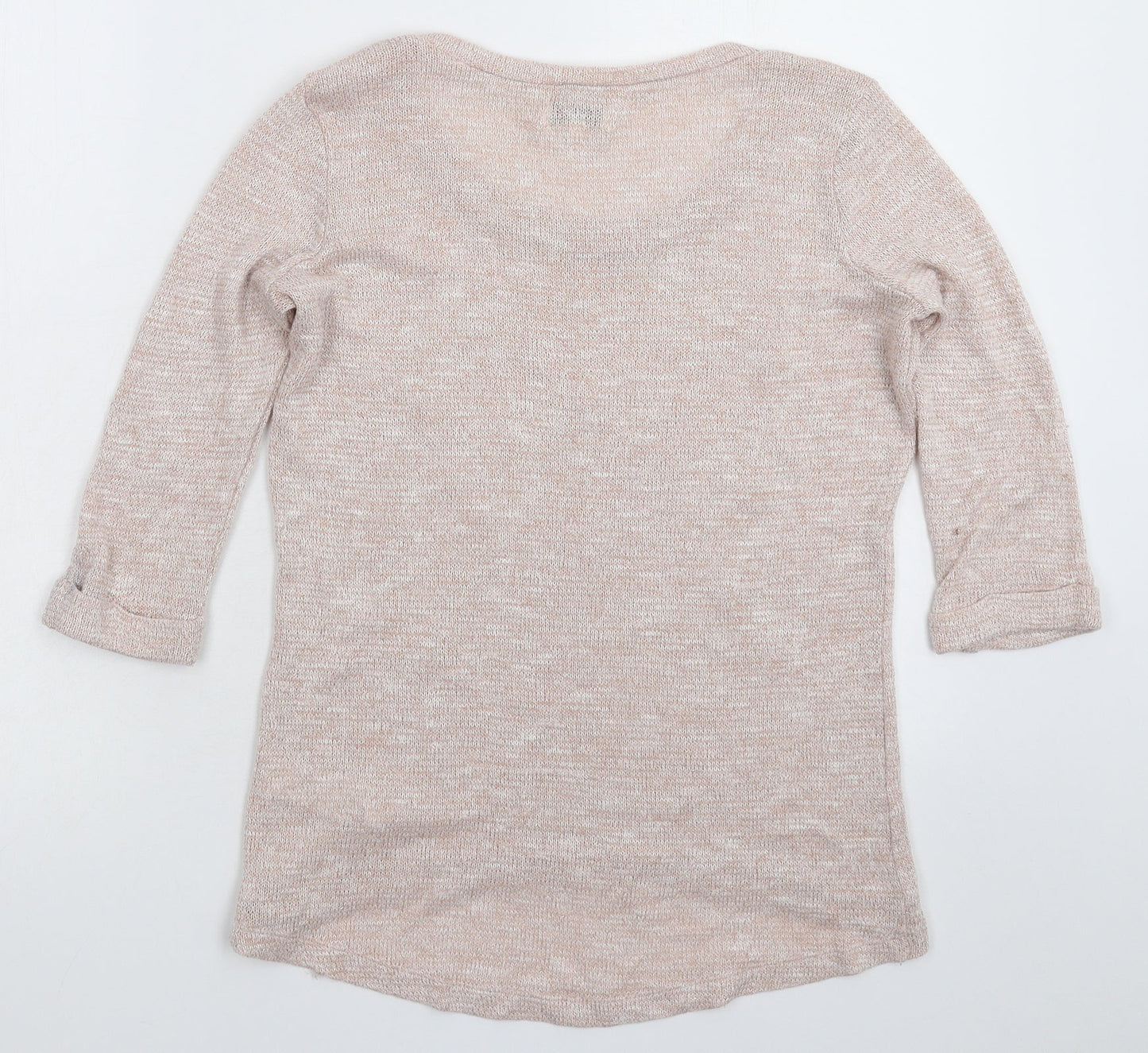Womens UK Size 10 New Look Beige Pullover Jumper