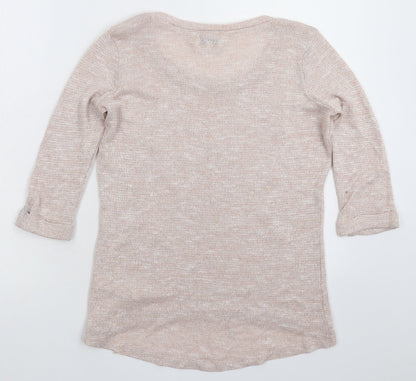 Womens UK Size 10 New Look Beige Pullover Jumper